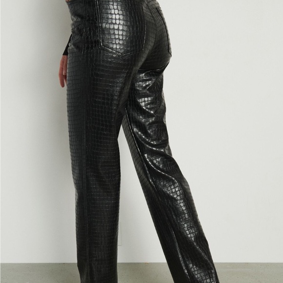 Dynamite Faux Leather Pants - Picture 2 of 2